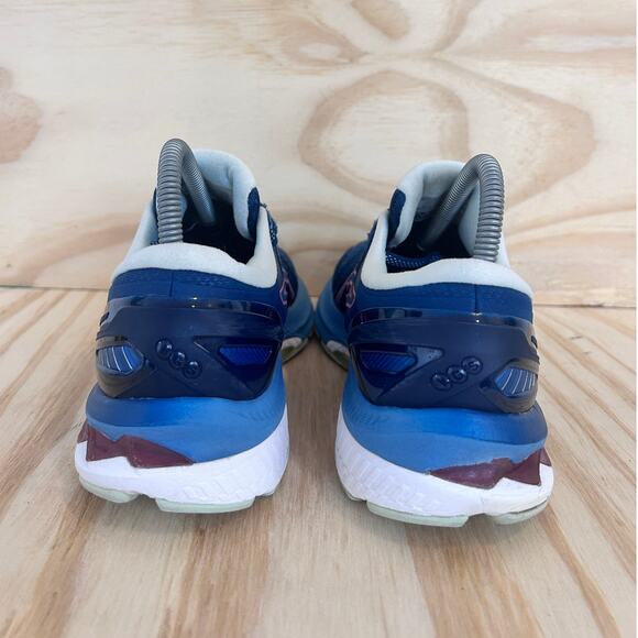 Asics - Gel-Kayano 27 - Running Shoes - Blue- Women's - 8 - 1012A849 - Picture 6 of 9